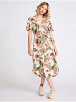 Cream floral dress VERO MODA Simply - Women