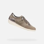 Beige women's sneakers Geox Myria - Women's