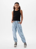 GAP Kids ́s Balloon Cargo Pants - Girls