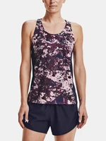 Dámske tielko Under Armour UA Fly By Printed Tank-PNK