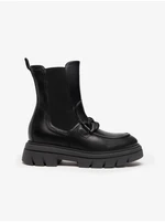 NeroGiardini Black leather chelsea boots Nero Giardini - Women's