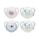 NUK Star day&night cumlík 0-6m 2 ks