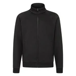 Black Men's Sweat Jacket Fruit of the Loom