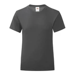 Iconic Fruit of the Loom Graphite T-shirt