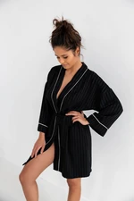 Black bathrobe Evita Black