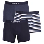 3PACK pánské boxerky Levis vícebarevné