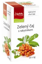 APOTHEKE Zelený čaj s rakytníkom 20 x 2 g