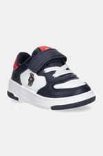 Dětské sneakers boty Polo Ralph Lauren MASTERS COURT BEAR PS tmavomodrá barva, RL01166100