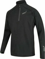 Inov-8 Technical Mid Layer Half Zip M Black S Sweat-shirt de course