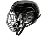 Warrior Alpha One Combo Senior S Ice Hockey Helmet, Black