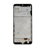 LCD + dotyk + přední kryt pro Samsung Galaxy A22, černá