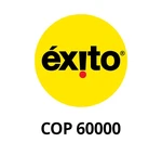 Exito 60000 COP Mobile Top-up CO