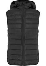 Women's ultra-light quilted vest black