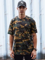 Men's Khaki Camouflage T-Shirt Dstreet