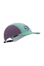 Šiltovka Compressport 5 Panel Light Cap čierna farba, vzorovaná, CU00097B