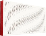 Mega Acoustic FiberPRO120 Tangens White/Red Pannello in legno assorbente