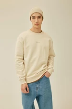 DEFACTO Boxy Fit Crew Neck Printed Sweatshirt