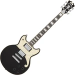 D'Angelico Premier Brighton Black Flake Guitare électrique