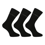 3PACK Pietro Filipi High Bamboo Black Socks