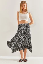 Bianco Lucci Women's Patterned Skirt