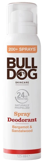 BULLDOG Bergamot & Sandalwood spray deodorant 125 ml