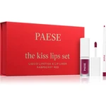 Paese The Kiss Lips Set Raspberry Red dárková sada odstín 05 Raspberry Red