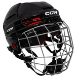 Ice Hockey Helmet CCM Tacks 70 Combo Black Junior