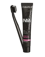 CURAPROX Black is White  CS 5460 zubná pasta + zubná kefka CS 5460, 90 ml