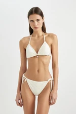 DEFACTO Fall in Love Regular Fit Embroidered Bikini Bottom