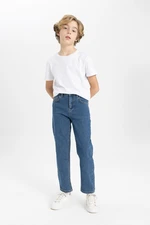 DEFACTO Boy Loose Fit Standard Leg Jean Basic Trousers