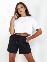 Women's sweat shorts PELLA black Dstreet