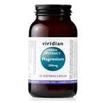 VIRIDIAN Nutrition High potency Magnesium 300 mg 120 kapslí