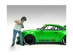 "RWB Legend Akira Nakai" Nakai-San Figure 3 for 1/18 Scale Models by American Diorama