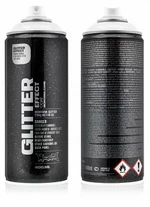 Glitter effect Montana 400ml silver