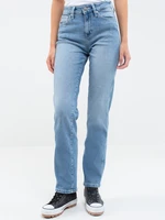 Big Star Woman's Straight Trousers Denim 190077 -113