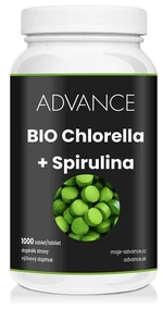 Advance nutraceutics Chlorella + Spirulina BIO 1000 tablet