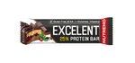 Nutrend Excelent Protein Bar Double čokoláda + nugát s brusinkami v mléčné čokoládě 85 g