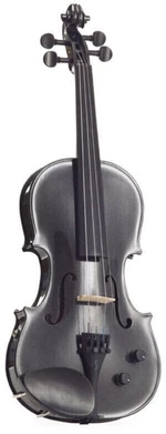 Stentor E-Violin Student II, Artec Piezo Pickup 4/4 Black Violino Elettrico