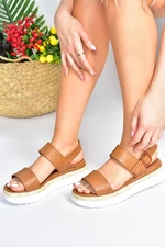 Fox Shoes Multicolored Thick-soled Daily Sandals