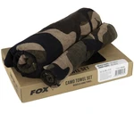 Fox set ručníků camo beach hand towel box set