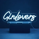 NEON VIBES LED Neonové svetlo s USB "GinLovers"