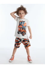 Mushi Road Camouflage Boys Shorts Set