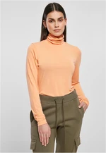 Women's modal turtleneck UC - papaya