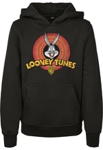 Kid's Looney Tunes Bugs Bunny Logo Hoody Black