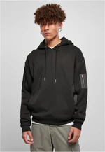 Military Bomber Hoody Black