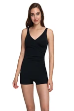 Dagi Black Consolidating Long Johns Swimsuit