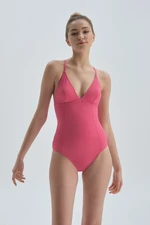 Dagi Fuchsia Triangle Swimsuit