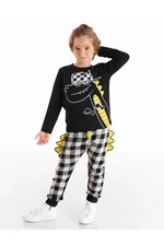 Denokids Rap Dino Boy's T-shirt Trousers Set