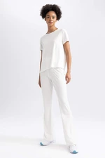 DEFACTO Standard Fit Flare modal Pants