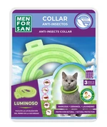 Menforsan antiparasitäres lumineszierendes Halsband für Katzen, 33 cm